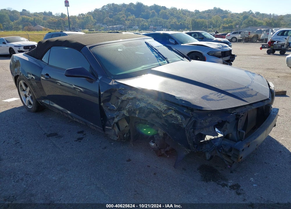 2011 CHEVROLET CAMARO 2LT VIN: 2G1FC3DD2B9187033