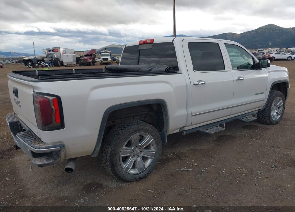2016 GMC SIERRA 1500 SLT VIN: 3GTU2NEC9GG315350