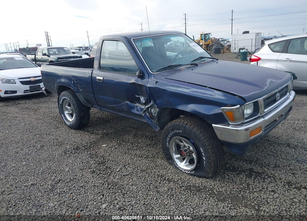 1993 TOYOTA PICKUP 1/2 TON SHORT WHLBSE DX VIN: 4TARN01P0PZ126137