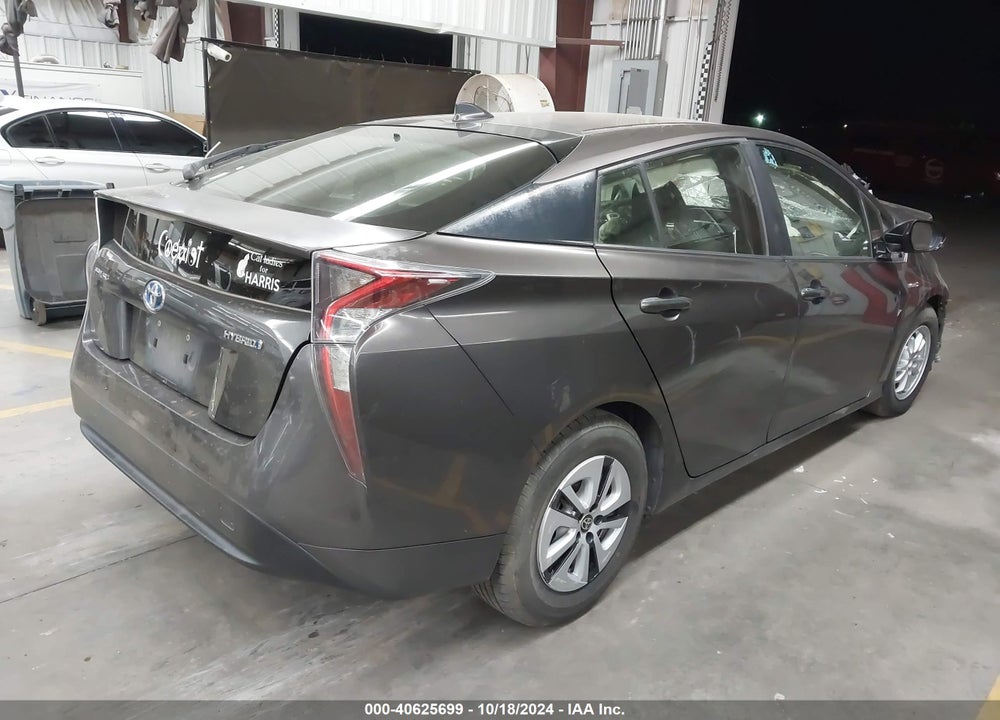 2016 TOYOTA PRIUS THREE VIN: JTDKARFU5G3509420