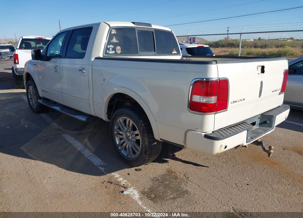 2007 LINCOLN MARK LT VIN: 5LTPW16537FJ00345