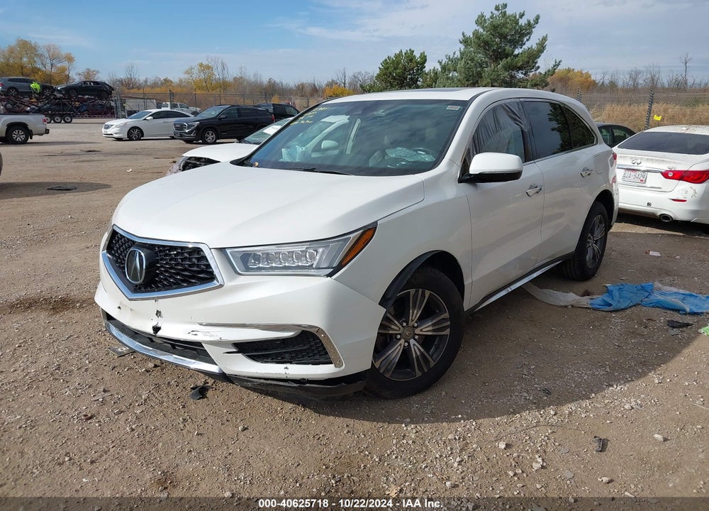2020 ACURA MDX STANDARD VIN: 5J8YD4H35LL018091