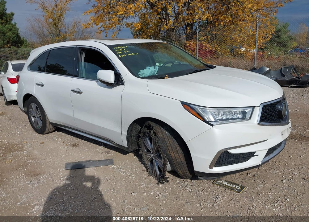2020 ACURA MDX STANDARD VIN: 5J8YD4H35LL018091