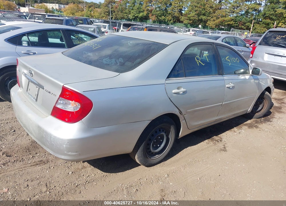 2003 TOYOTA CAMRY LE VIN: 4T1BE32K43U134612
