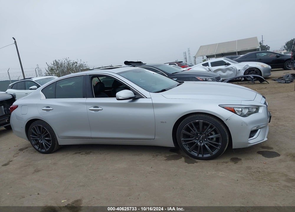 2019 INFINITI Q50 3.0T LUXE VIN: JN1EV7ARXKM558658