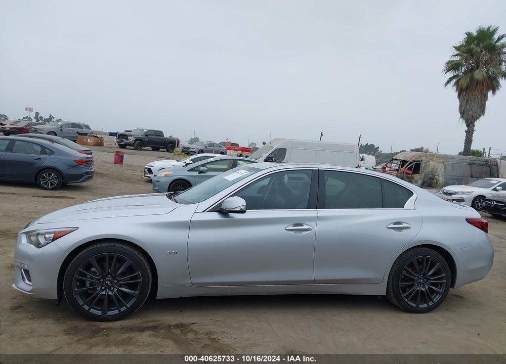 2019 INFINITI Q50 3.0T LUXE VIN: JN1EV7ARXKM558658