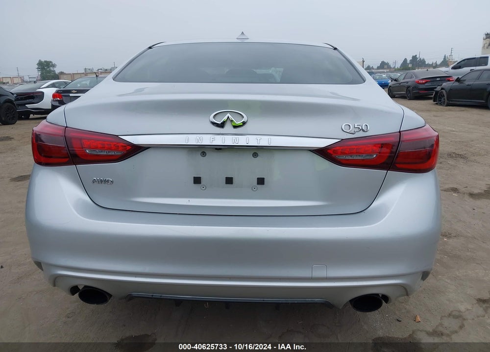 2019 INFINITI Q50 3.0T LUXE VIN: JN1EV7ARXKM558658