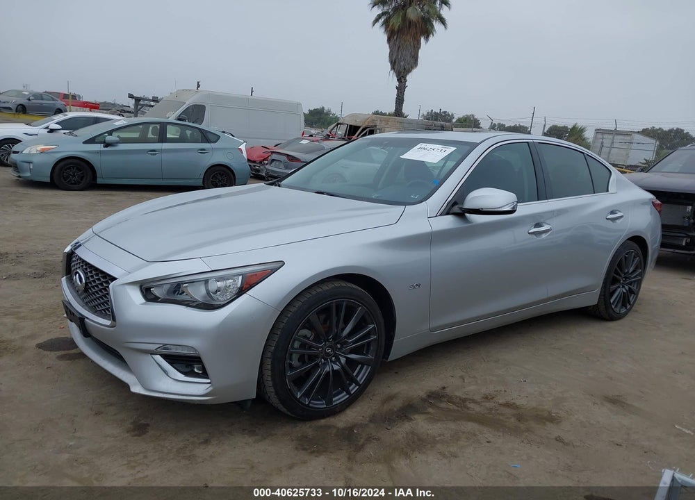2019 INFINITI Q50 3.0T LUXE VIN: JN1EV7ARXKM558658