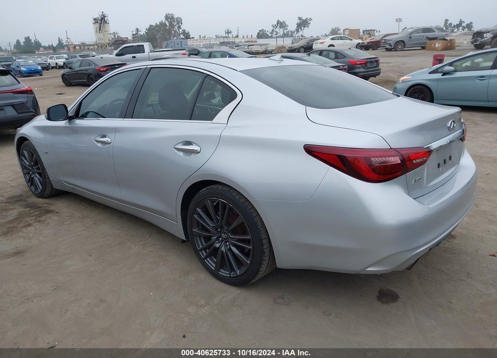 2019 INFINITI Q50 3.0T LUXE VIN: JN1EV7ARXKM558658