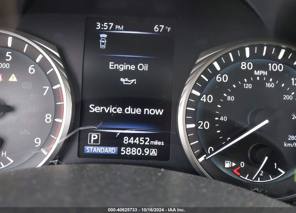 2019 INFINITI Q50 3.0T LUXE VIN: JN1EV7ARXKM558658