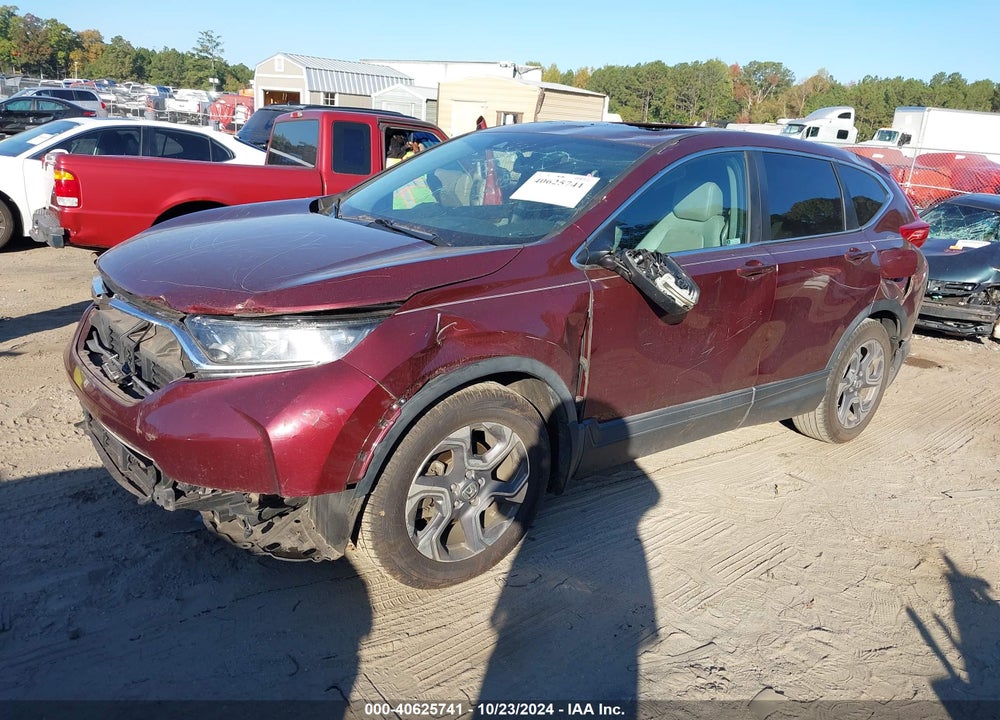2018 HONDA CR-V EX-L/EX-L NAVI VIN: 7FARW1H85JE054777