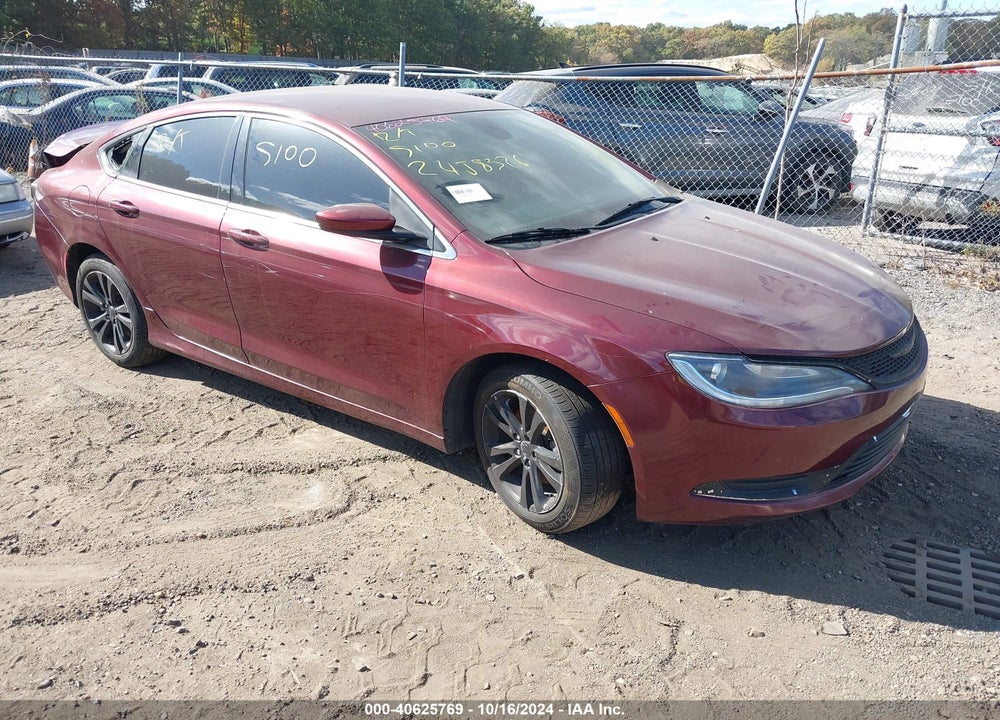 2016 CHRYSLER 200 LIMITED VIN: 1C3CCCAB5GN142223