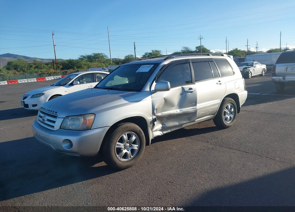 2004 TOYOTA HIGHLANDER V6 VIN: JTEDP21A940020152