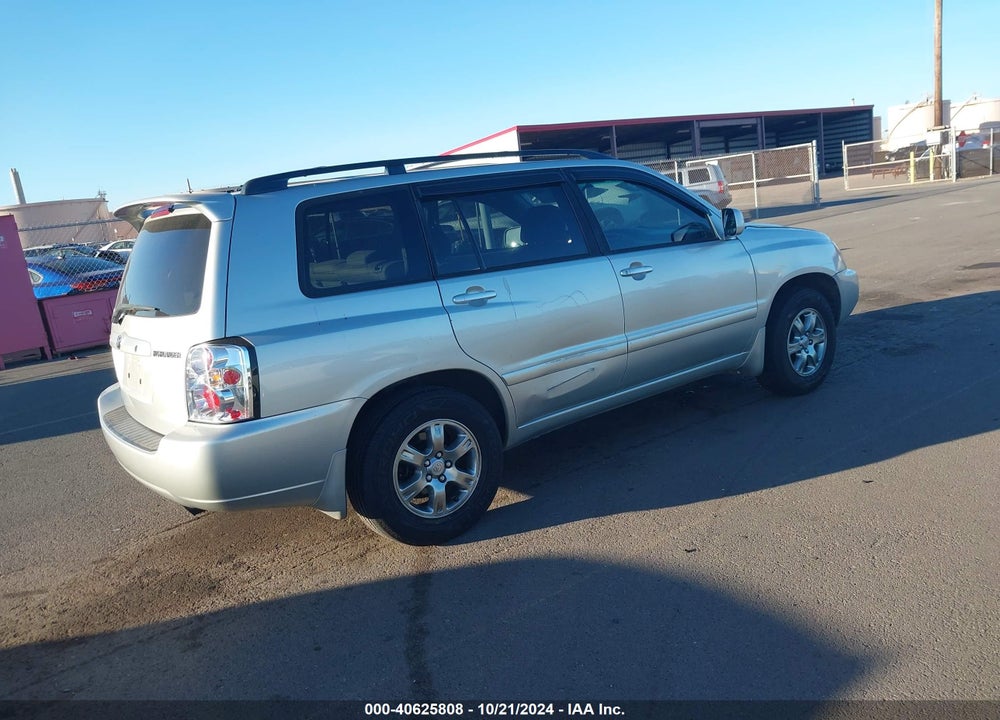 2004 TOYOTA HIGHLANDER V6 VIN: JTEDP21A940020152
