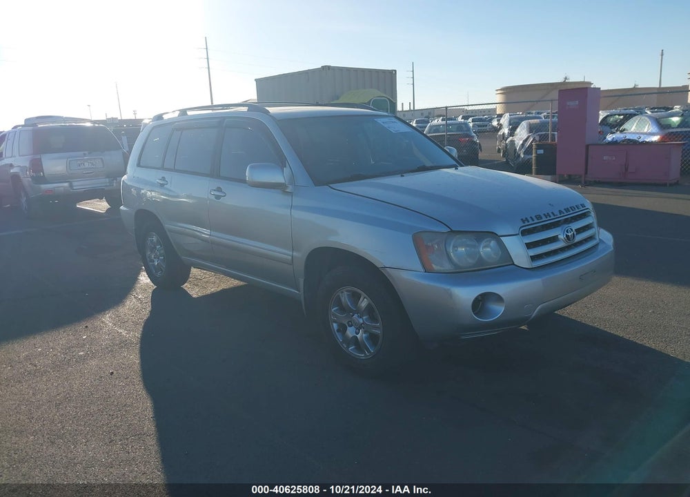 2004 TOYOTA HIGHLANDER V6 VIN: JTEDP21A940020152