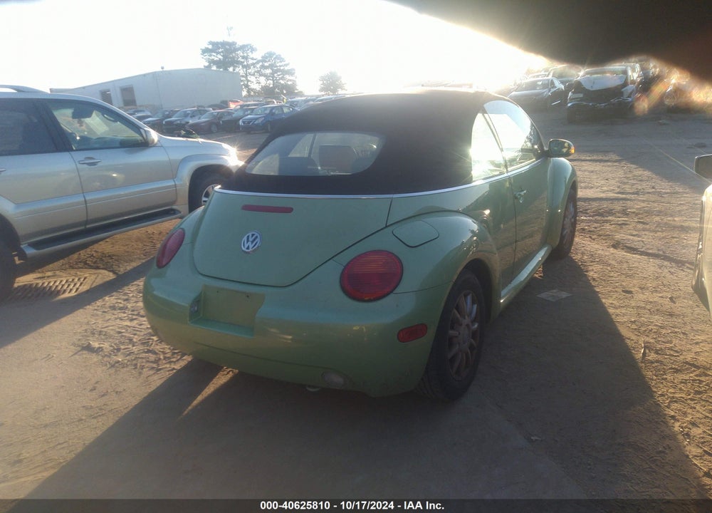 2005 VOLKSWAGEN NEW BEETLE GLS VIN: 3VWCM31Y95M367794