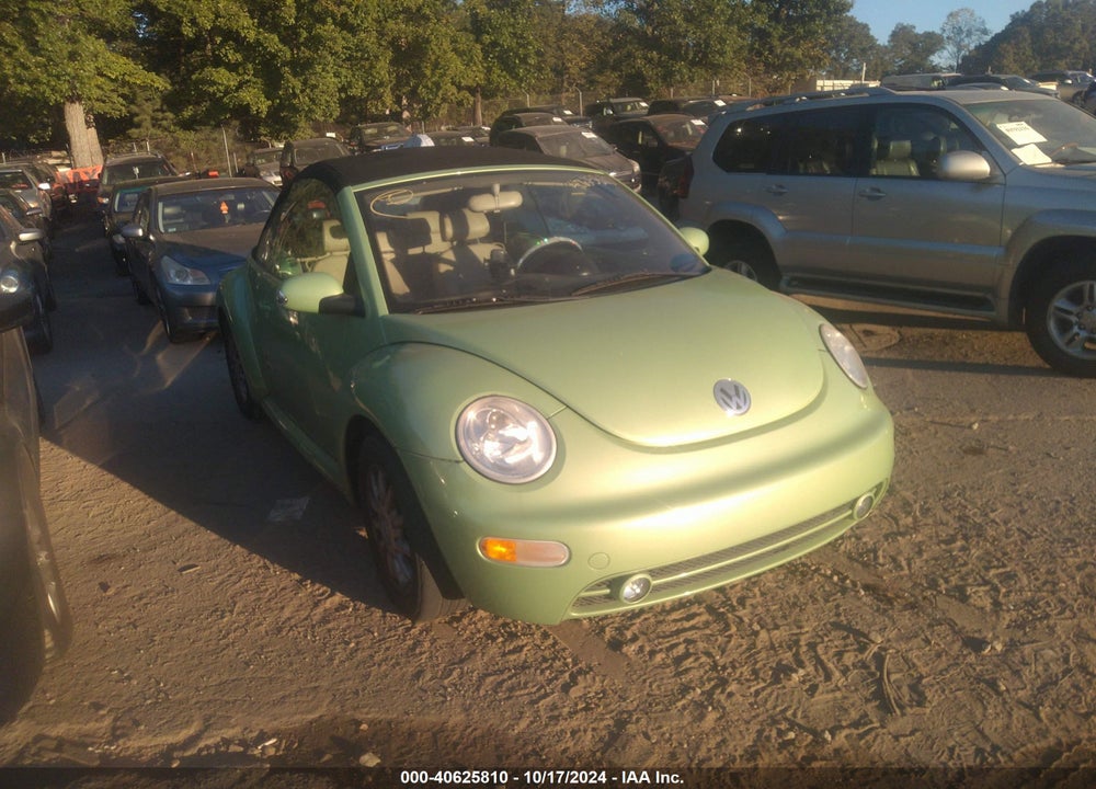 2005 VOLKSWAGEN NEW BEETLE GLS VIN: 3VWCM31Y95M367794