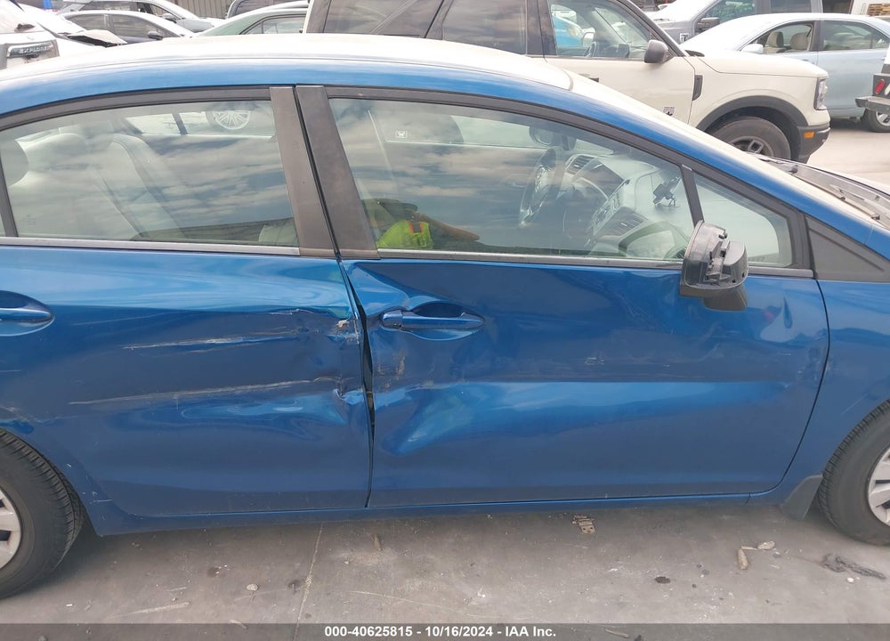 2012 HONDA CIVIC SDN LX VIN: 2HGFB2F5XCH575954
