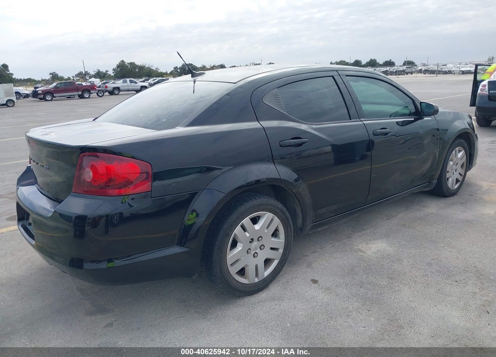 2014 DODGE AVENGER SE VIN: 1C3CDZAB8EN167324