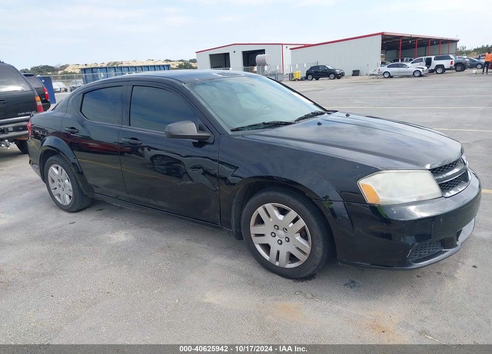 2014 DODGE AVENGER SE VIN: 1C3CDZAB8EN167324