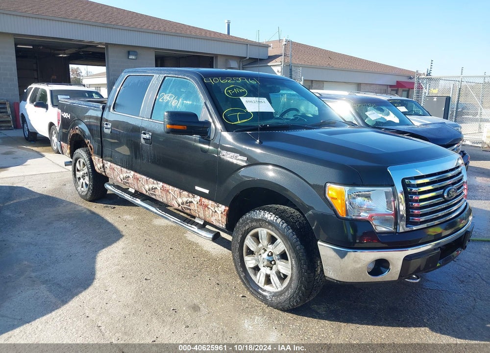 2012 FORD F-150 XLT VIN: 1FTFW1ET5CKD93343