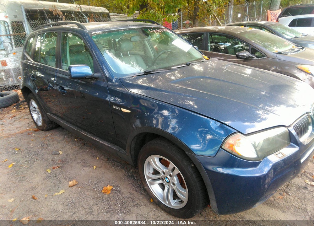 2006 BMW X3 3.0I VIN: WBXPA93426WD32516