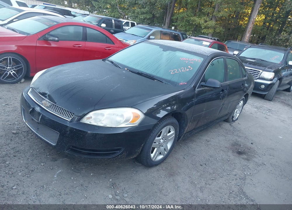 2013 CHEVROLET IMPALA LT VIN: 2G1WG5E35D1221263