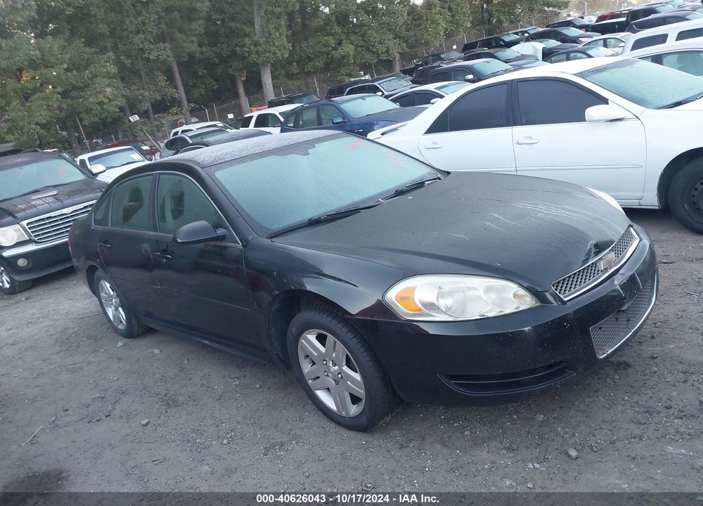 2013 CHEVROLET IMPALA LT VIN: 2G1WG5E35D1221263
