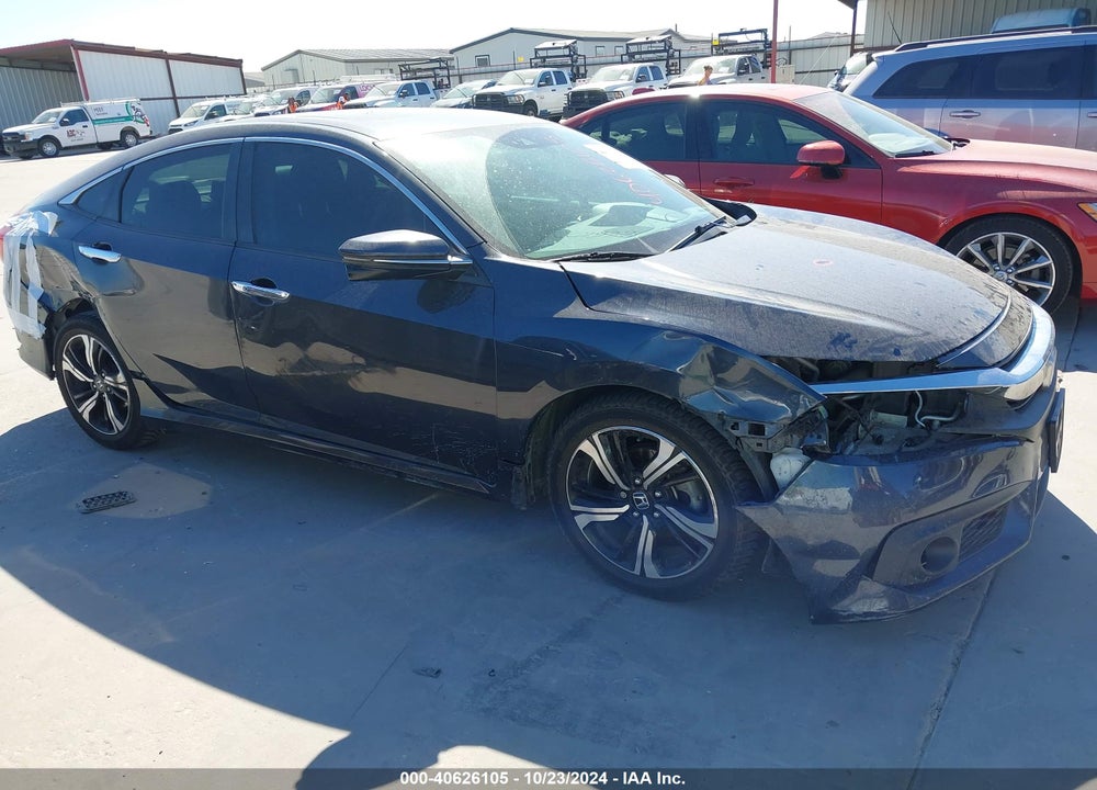 2016 HONDA CIVIC TOURING VIN: 19XFC1F99GE014509
