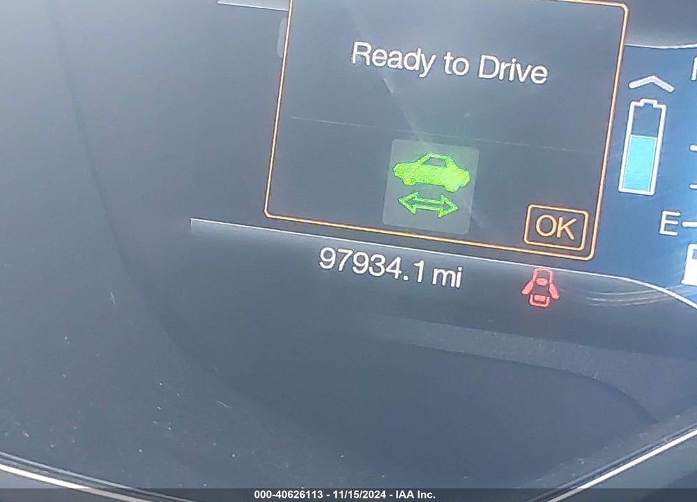2013 FORD C-MAX ENERGI SEL VIN: 1FADP5CUXDL557257