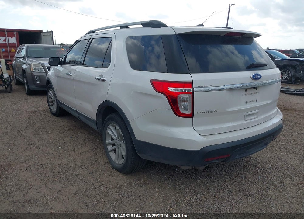 2011 FORD EXPLORER LIMITED VIN: 1FMHK7F8XBGA35475