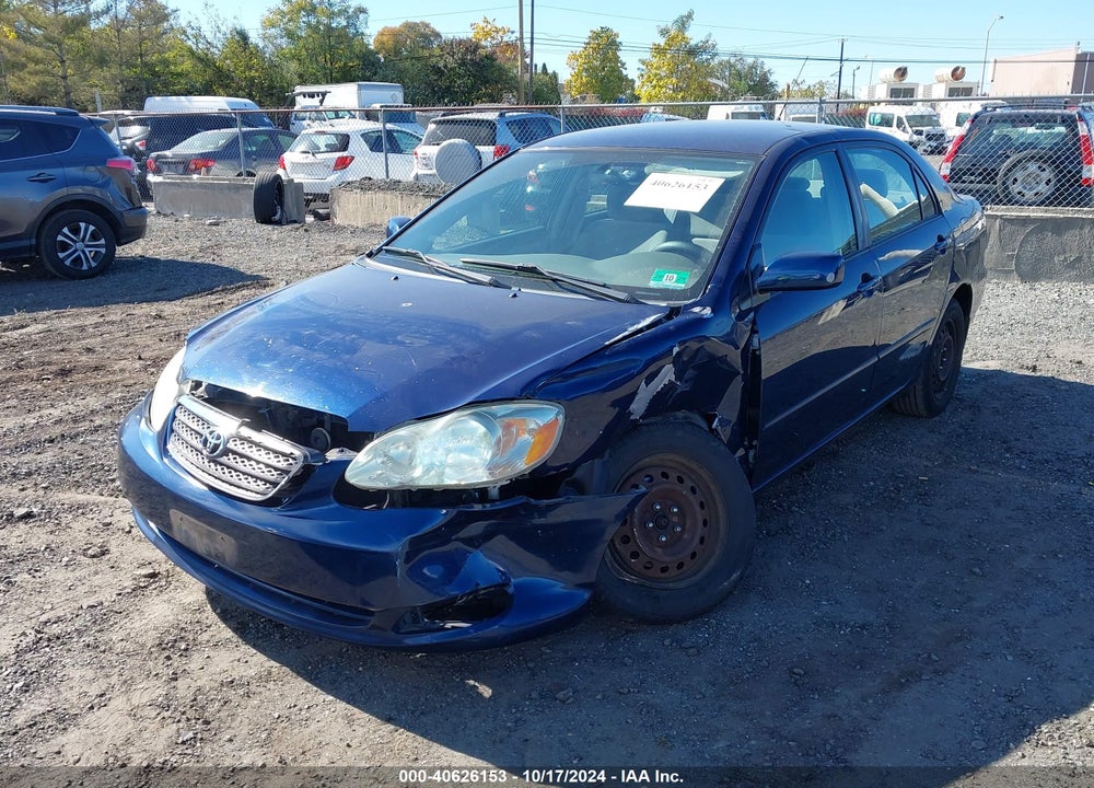2006 TOYOTA COROLLA LE VIN: 2T1BR30E66C581711