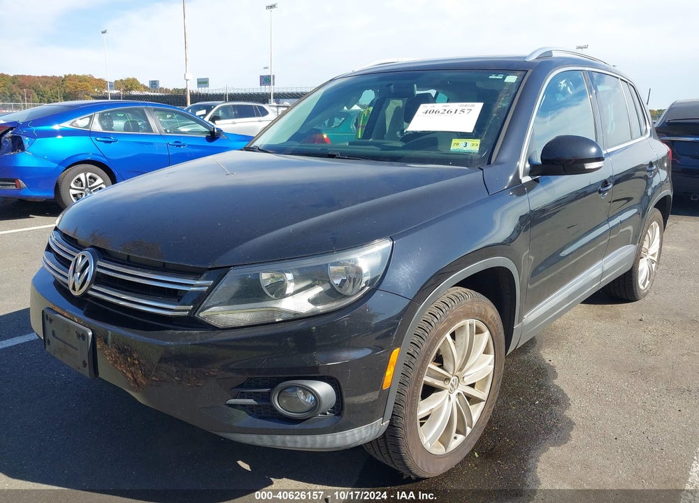 2014 VOLKSWAGEN TIGUAN SEL VIN: WVGBV3AX5EW568039