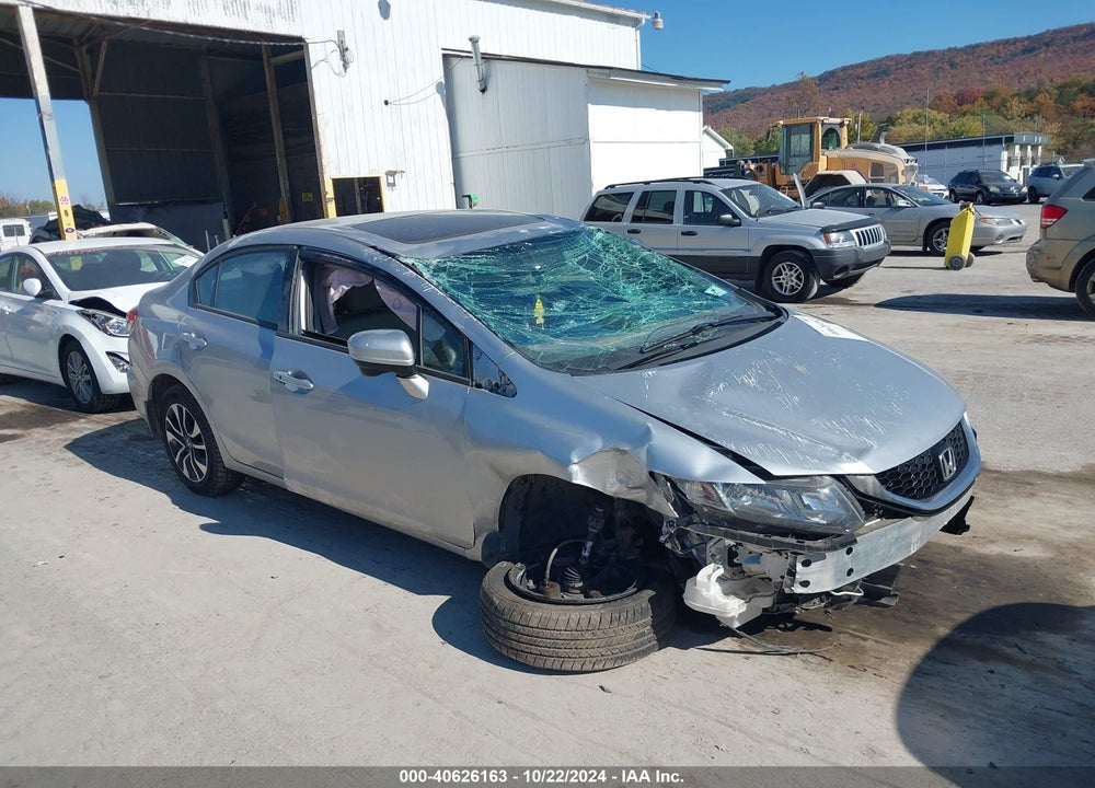 2014 HONDA CIVIC EX VIN: 19XFB2F8XEE061822