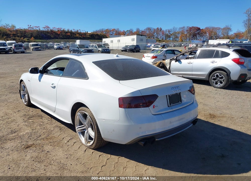 2014 AUDI S5 PRESTIGE VIN: WAUVGAFR1EA025923