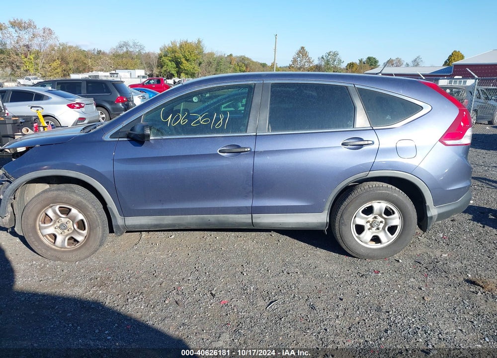 2013 HONDA CR-V LX VIN: 2HKRM4H32DH666299