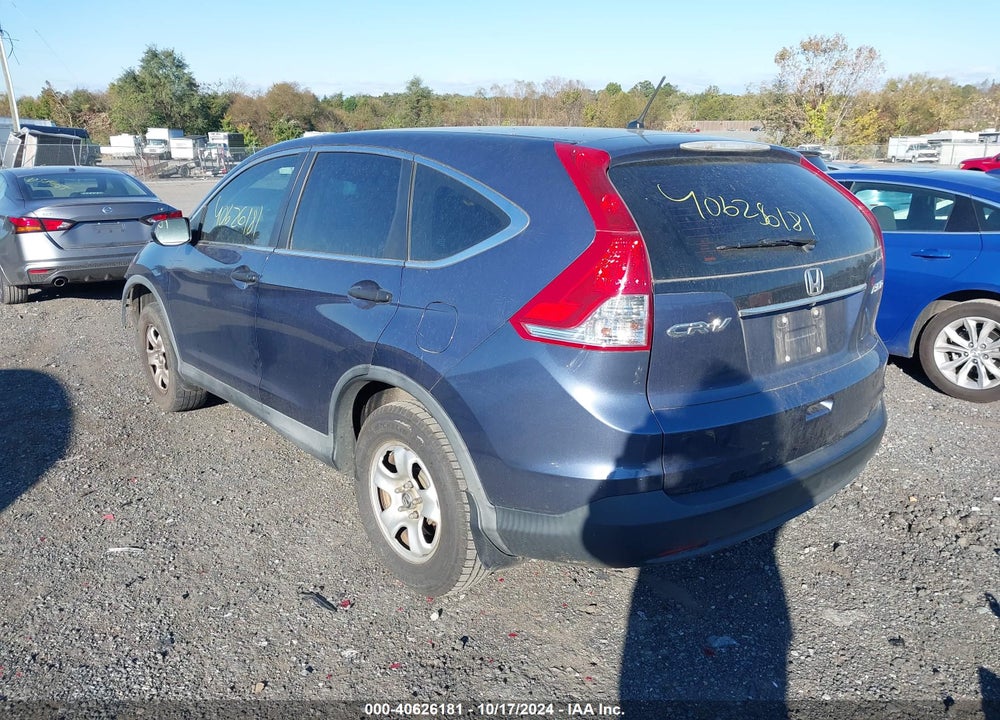 2013 HONDA CR-V LX VIN: 2HKRM4H32DH666299