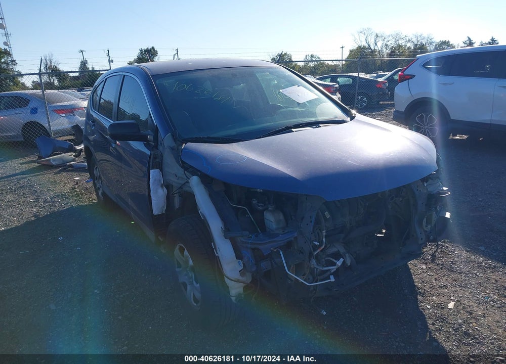 2013 HONDA CR-V LX VIN: 2HKRM4H32DH666299