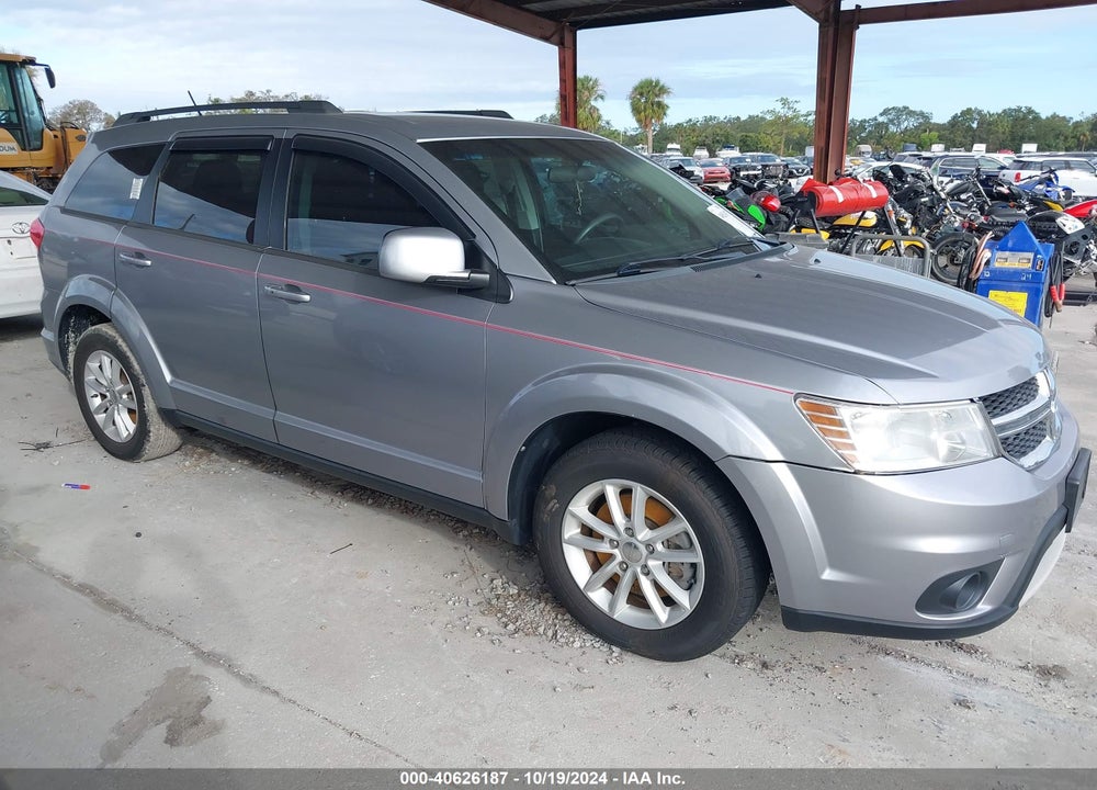 2015 DODGE JOURNEY SXT VIN: 3C4PDCBG0FT722577
