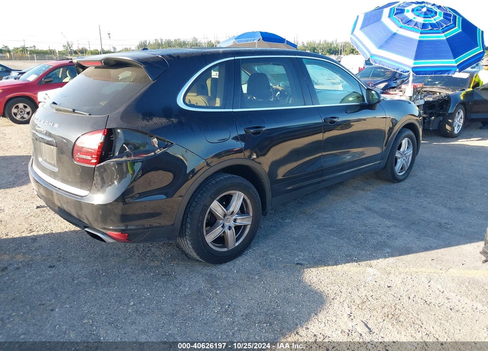 2011 PORSCHE CAYENNE S VIN: WP1AB2A27BLA52283