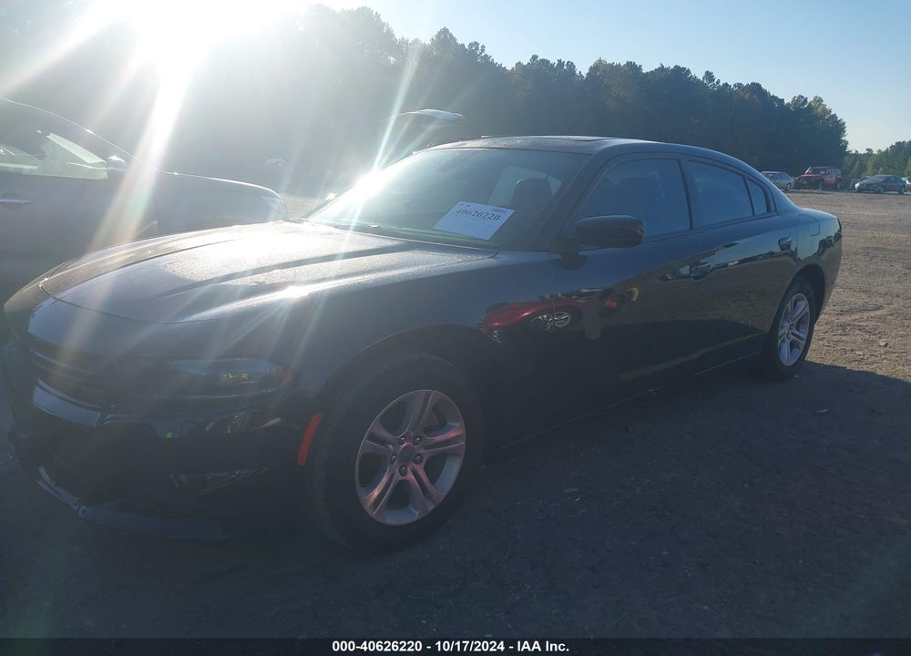 2022 DODGE CHARGER SXT RWD VIN: 2C3CDXBG6NH129274