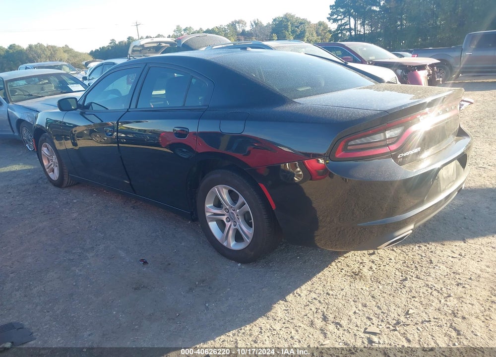 2022 DODGE CHARGER SXT RWD VIN: 2C3CDXBG6NH129274