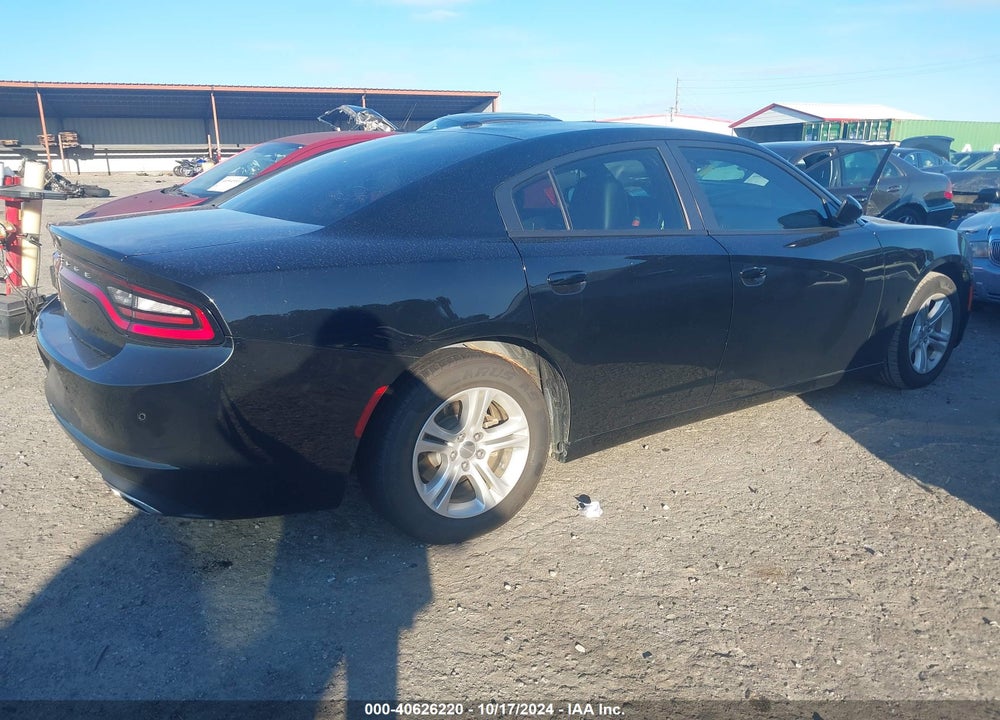 2022 DODGE CHARGER SXT RWD VIN: 2C3CDXBG6NH129274