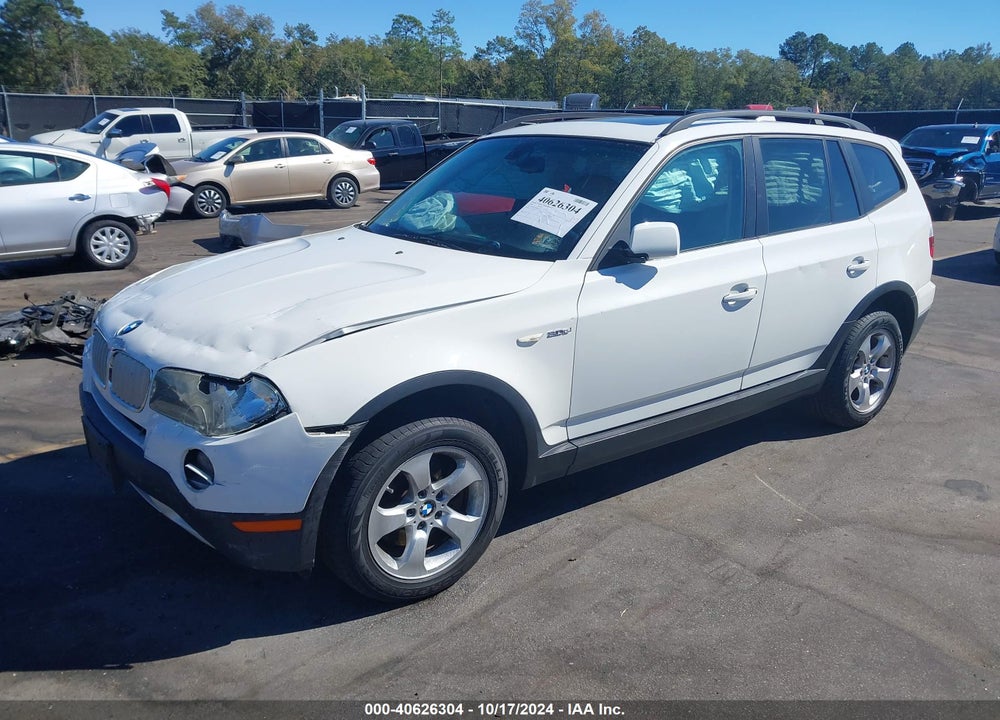 2008 BMW X3 3.0SI VIN: WBXPC93408WJ15931