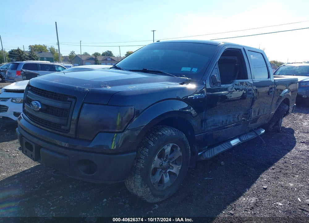 2014 FORD F-150 STX VIN: 1FTFW1EFXEFB44980