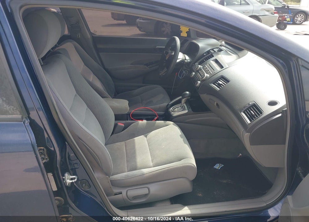 2009 HONDA CIVIC LX VIN: 1HGFA16549L025044
