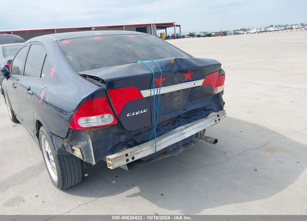 2009 HONDA CIVIC LX VIN: 1HGFA16549L025044