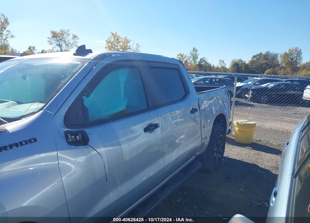 2022 CHEVROLET SILVERADO 1500 LTD 4WD SHORT BED CUSTOM VIN: 1GCPYBEK0NZ213207