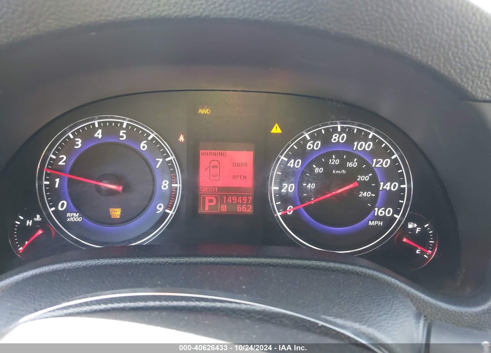 2008 INFINITI G35X VIN: JNKBV61F38M252456