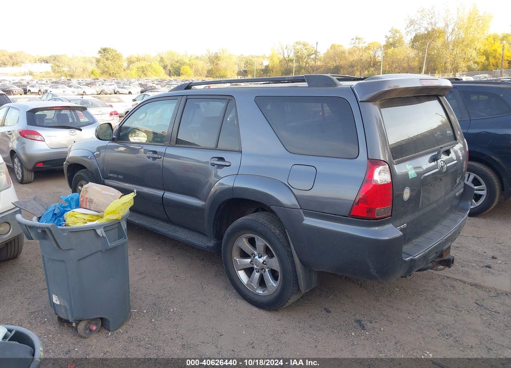 2006 TOYOTA 4RUNNER LIMITED V8 VIN: JTEBT17R760059447